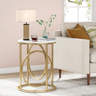 Everly Quinn Kashten Round End Table & Reviews | Wayfair